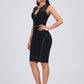 Alessia Studded Bandage Dress on model