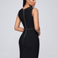 Alessia Studded Bandage Dress on model