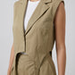 Annalisa Vest & Short Suit Set on model