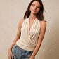 Olimpia Halter Cowl Top