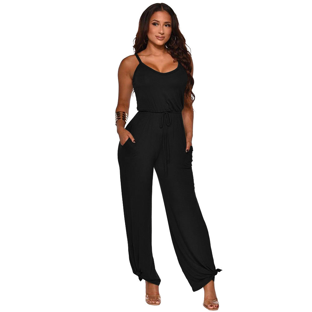 Lana Wide-Leg Lounge Jumpsuit