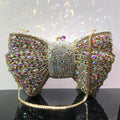 Carmina Crystal Bow Clutch