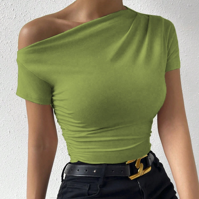 Noemi One-Shoulder Top