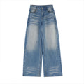 Doralice Vintage Wash Wide Leg Jeans