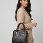 Beatrice Top-Handle Satchel on model