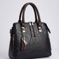 Beatrice Top-Handle Satchel on model