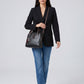 Beatrice Top-Handle Satchel on model