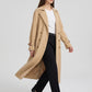 Beatrice Classic Trench Coat on model