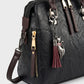 Beatrice Top-Handle Satchel on model