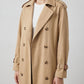 Beatrice Classic Trench Coat on model