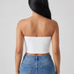 Bella Second-Skin Tube Top on model