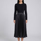 Bellini Pleated Midi Skirt on model