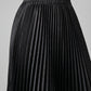 Bellini Pleated Midi Skirt on model