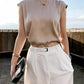 Fiorella Satin Shell Top