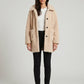 Camilla Teddy Coat on model