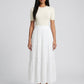 Carmela Tiered Maxi Skirt on model