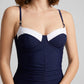 Carolina Underwire Swimsuit on model