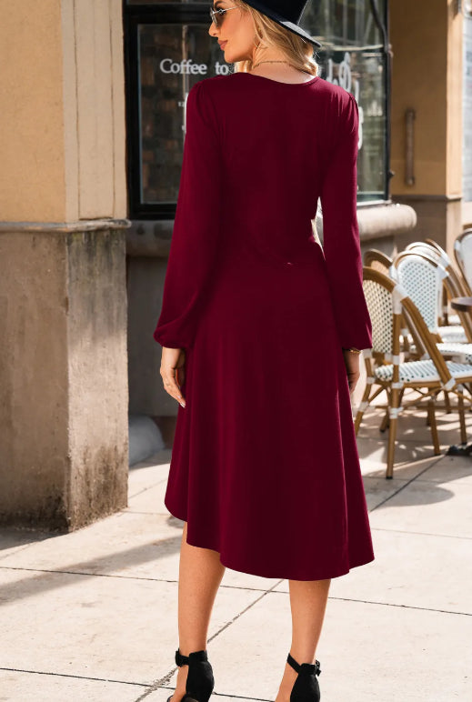 Eleonora Ruched Midi Dress