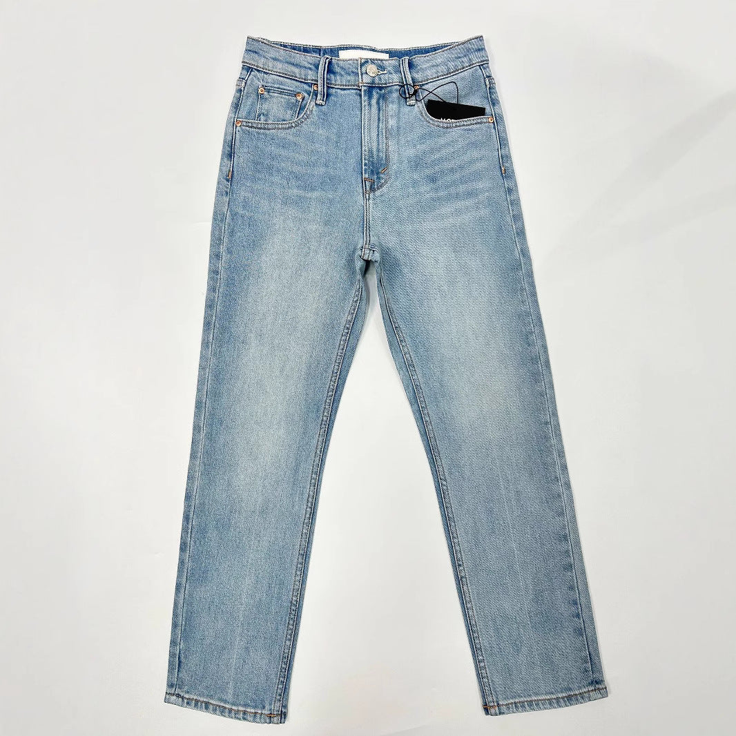 Cara High-Waist Cropped Slim Jean