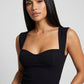 Chiara Sweetheart Corset Top on model