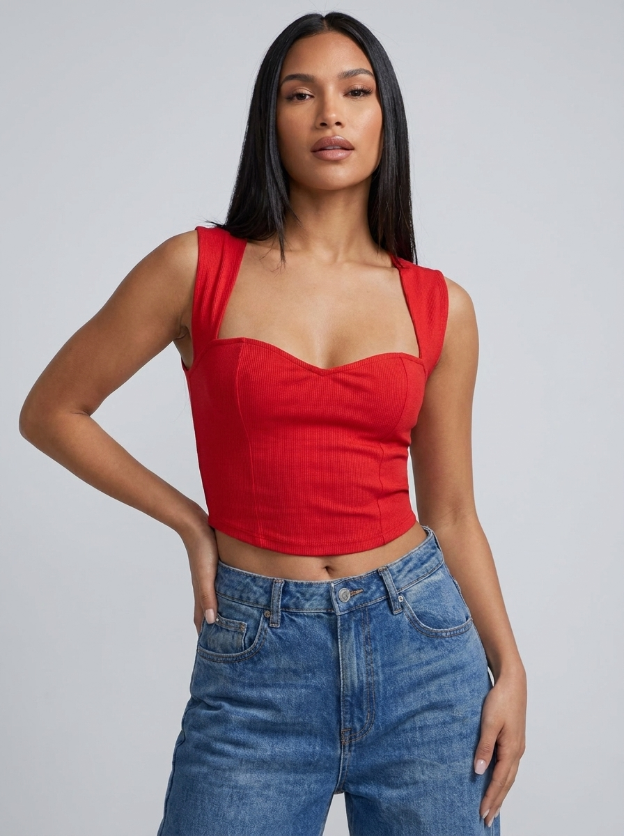 Chiara Sweetheart Corset Top — Oli Amore