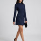 Costanza Tailored Mini Dress on model