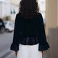 Eloisa Velvet Flute Top
