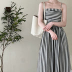 Marina Striped Maxi Dress — Oli Amore