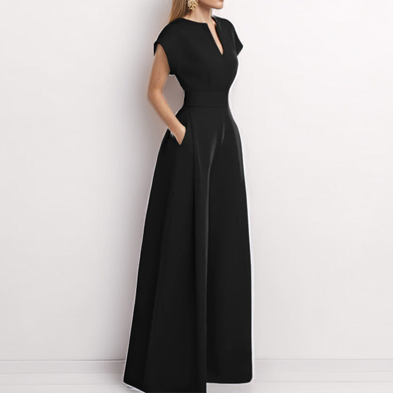 Serena Tailored Wide-Leg Jumpsuit