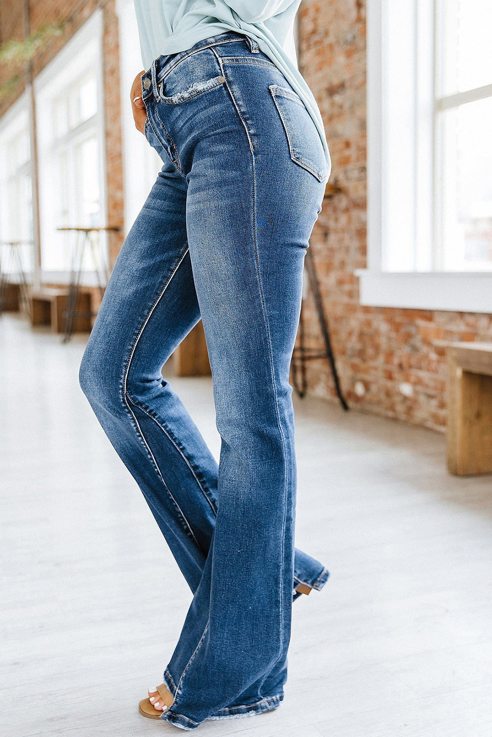 Giada High-Waist Flare Jeans