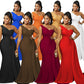 Liliana One-Shoulder Gown