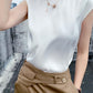 Fiorella Satin Shell Top
