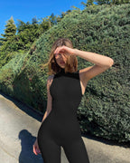 Aurora Ribbed Jumpsuit — Oli Amore