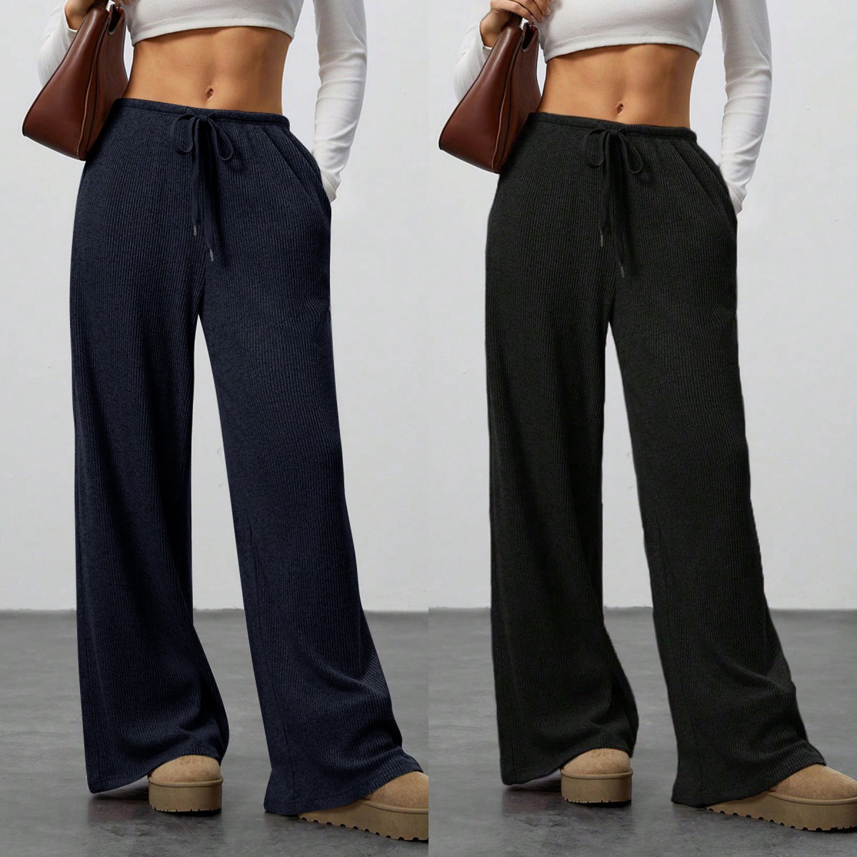 Paloma Wide Leg Drawstring Pant