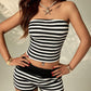Riva Stripe Tube & Short Set