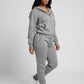 Delfina Hoodie Lounge Set on model
