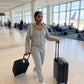 Delfina Hoodie Lounge Set on model