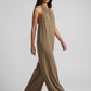 Domenica Halter Jumpsuit on model