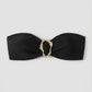 Donatella Bandeau Bikini on model