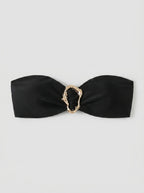 Donatella Bandeau Bikini on model