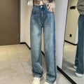 Isaura Vintage-Wash High-Waist Wide-Leg Jeans