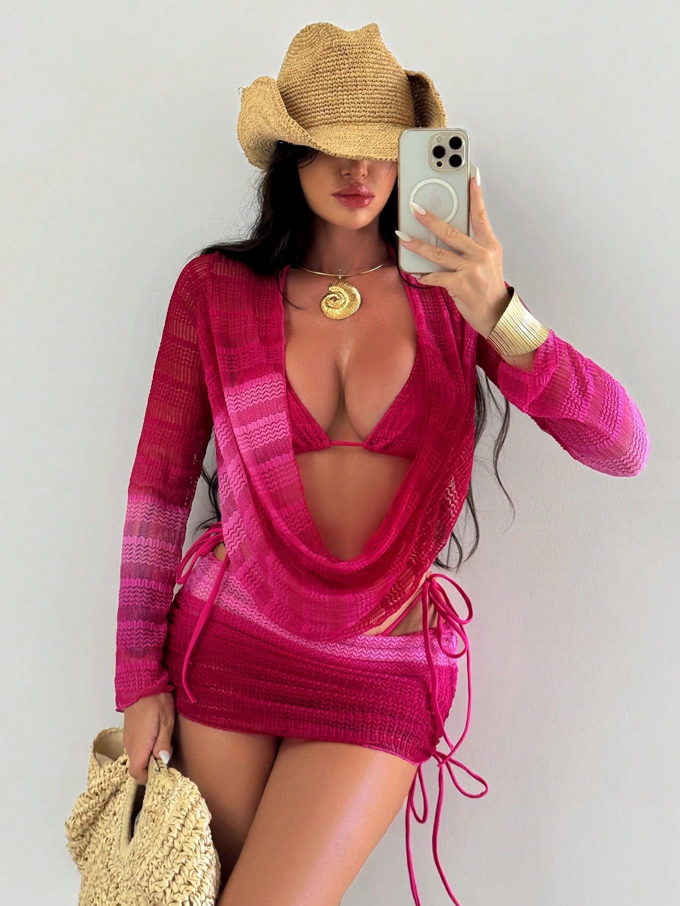 Marbella Crochet Cover-Up Set