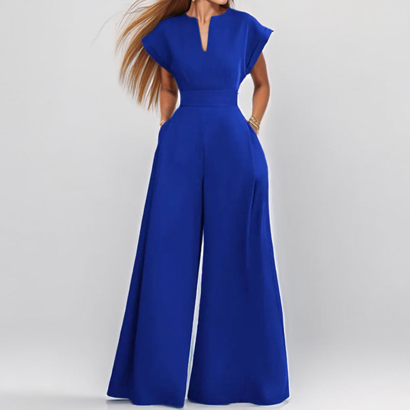 Serena Tailored Wide-Leg Jumpsuit