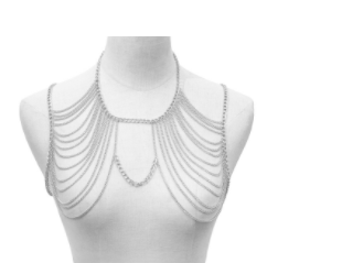 Valentina Draped Body Chain