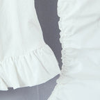 Iride corset peplum top