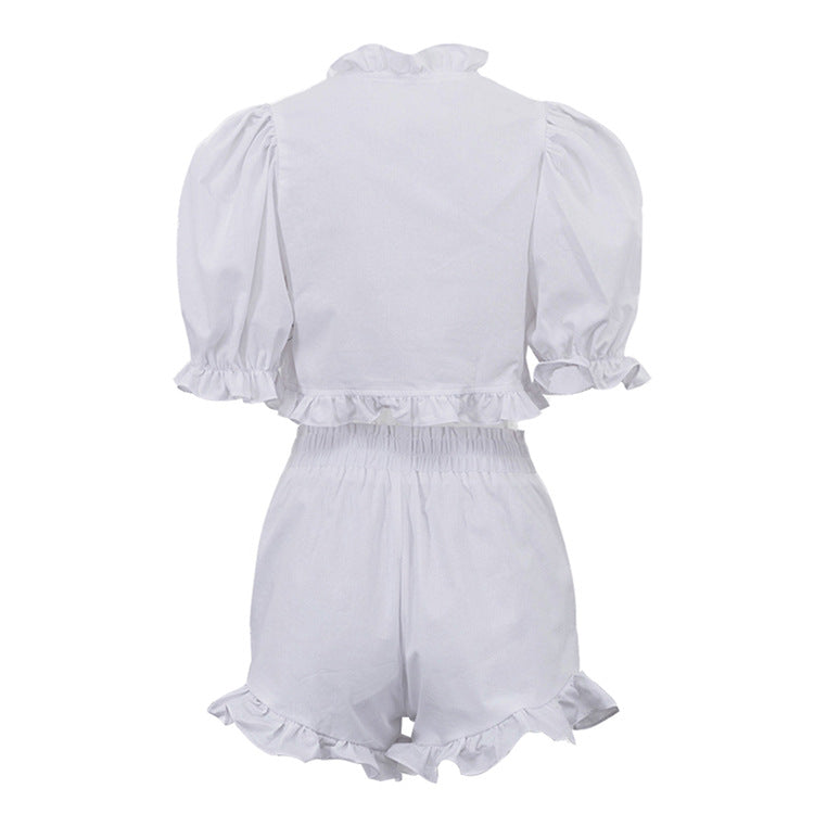 Arabella Ruffle Linen Set