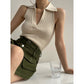 Elsa Polo Knit Top