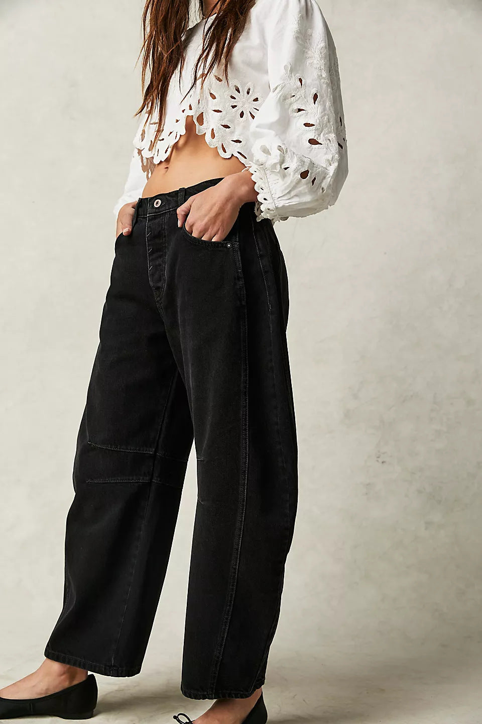 Romina Barrel Leg Jeans