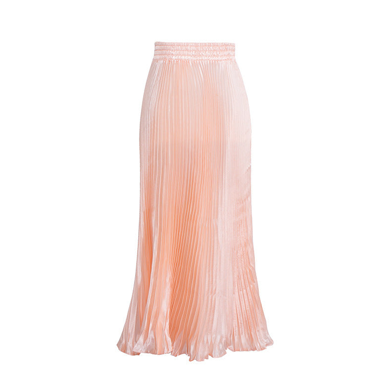 Bellini Pleated Midi Skirt