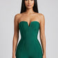 Elettra Strapless Bandage Jumpsuit on model